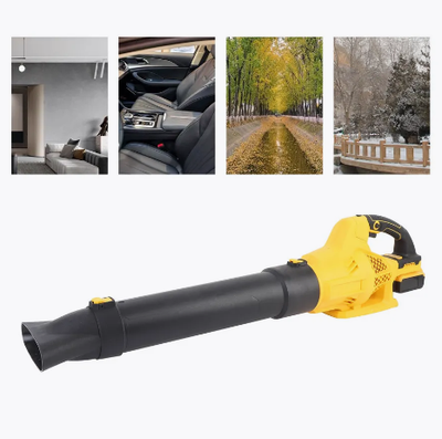 Leaf Blower, Cordless Leaf Blower with Battery and Charger,500CFM 130MPH Electric Leaf Blower 3 Speed Electric Cordless Blower